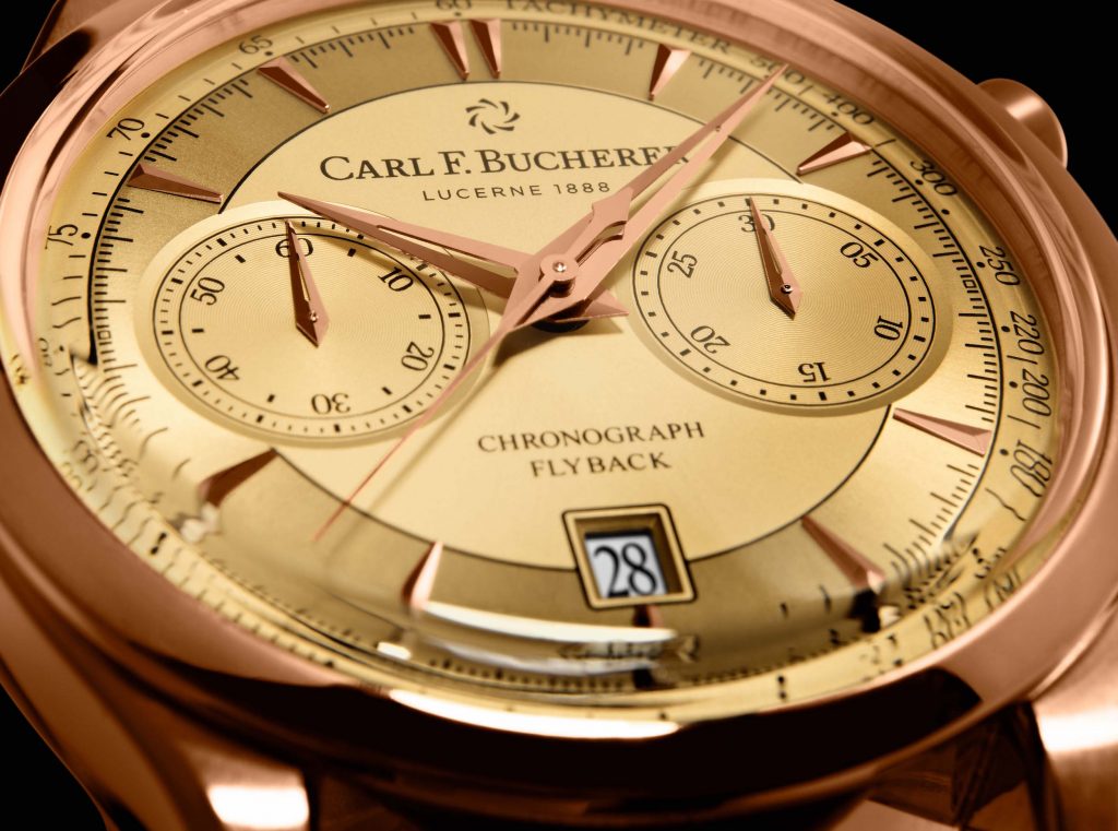Carl F. Bucherer Manero Flyback dans sa livrée "Champagne"