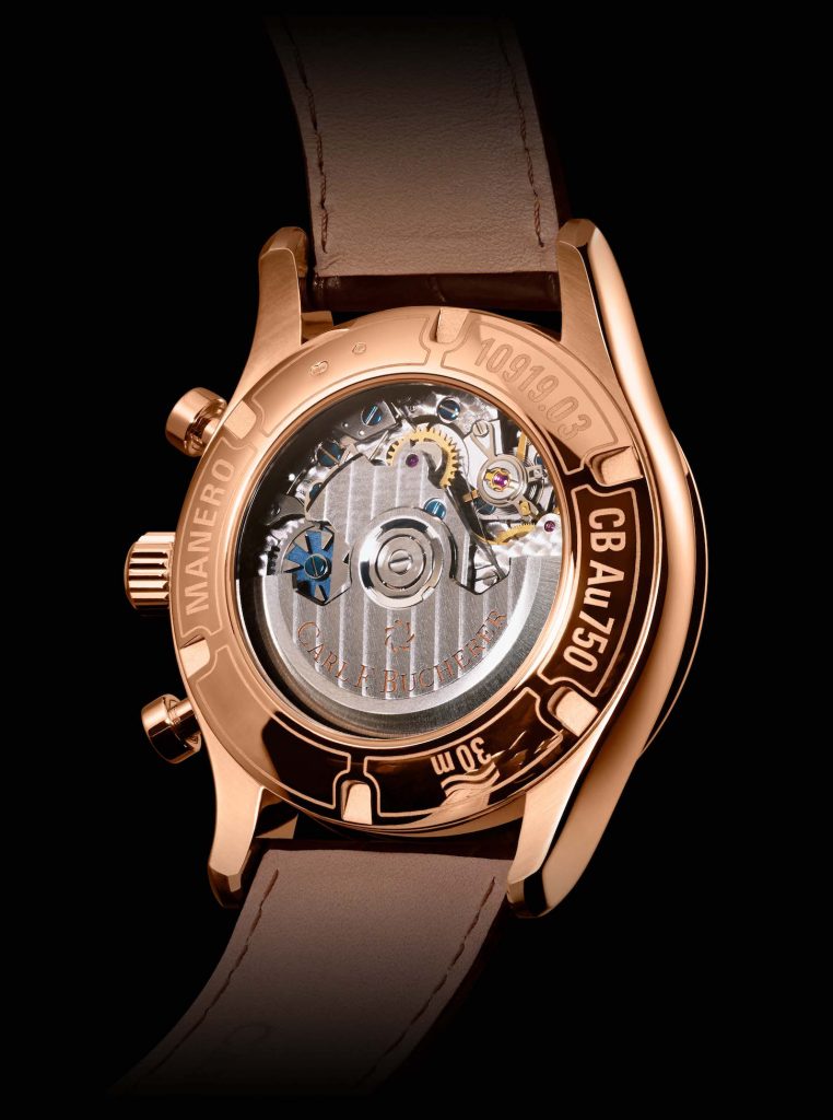 Focus sur le mouvement automatique de la Carl F. Bucherer Manero Flyback