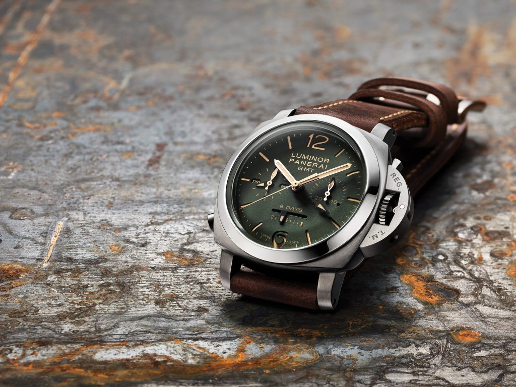 Panerai Luminor 1950 Chrono Monopulsante 8 Days GMT Titanio (44mm)
