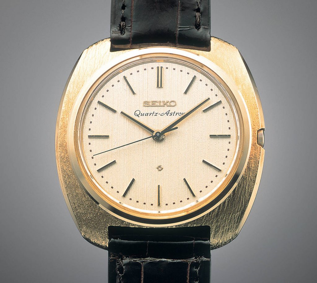 Astron à Quartz, modèle original