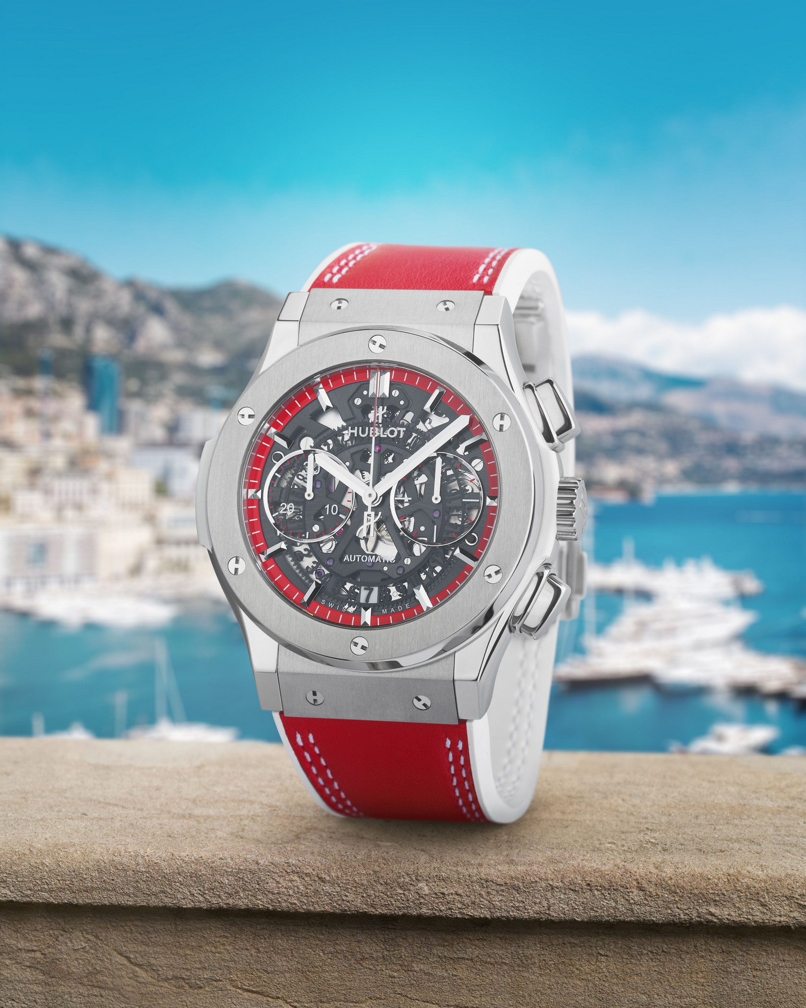 Hublot présente la Classic Fusion Aerofusion Chronograph Special Edition ‘Boutique Monaco’