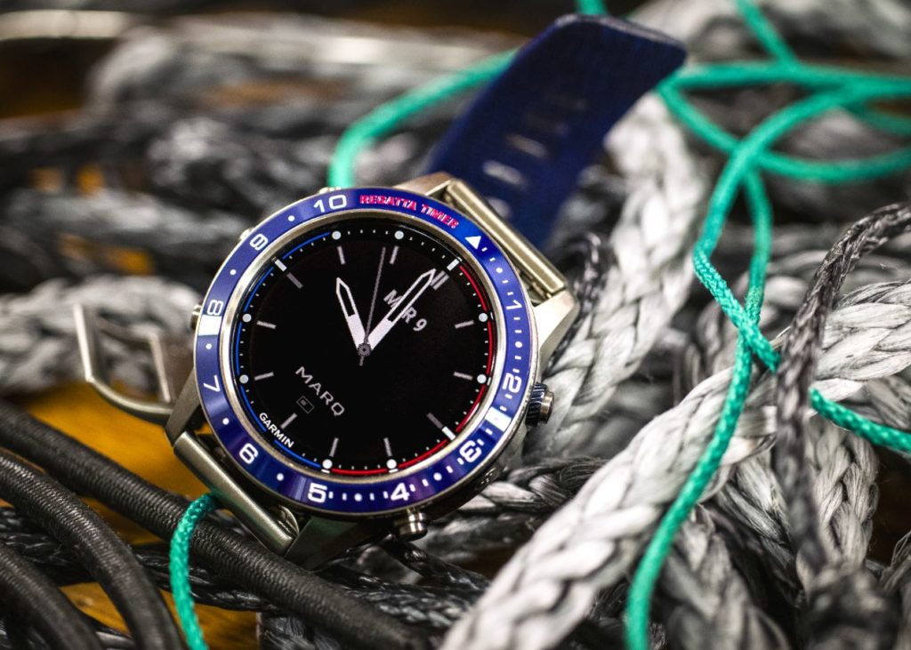 La montre de Jérémie Beyou, une Garmin MARQ Captain