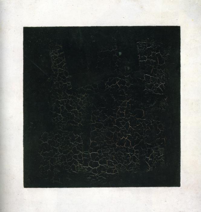 Carré noir sur fond blanc, l'œuvre majeure de Malevitch
