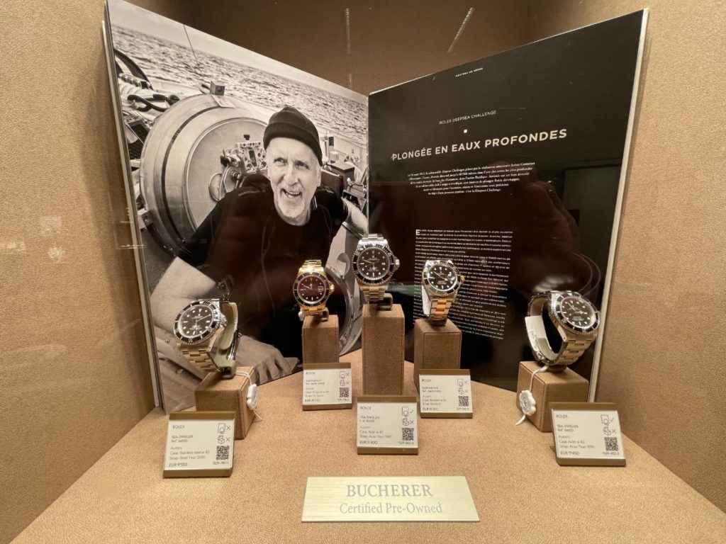 Des montres iconiques sont proposées aux collectionneurs