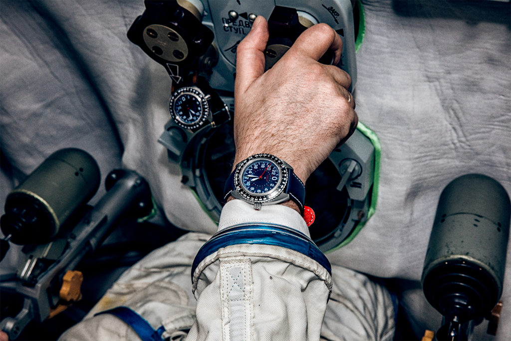 Une montre portée quotidiennement dans l'espace depuis sa création !