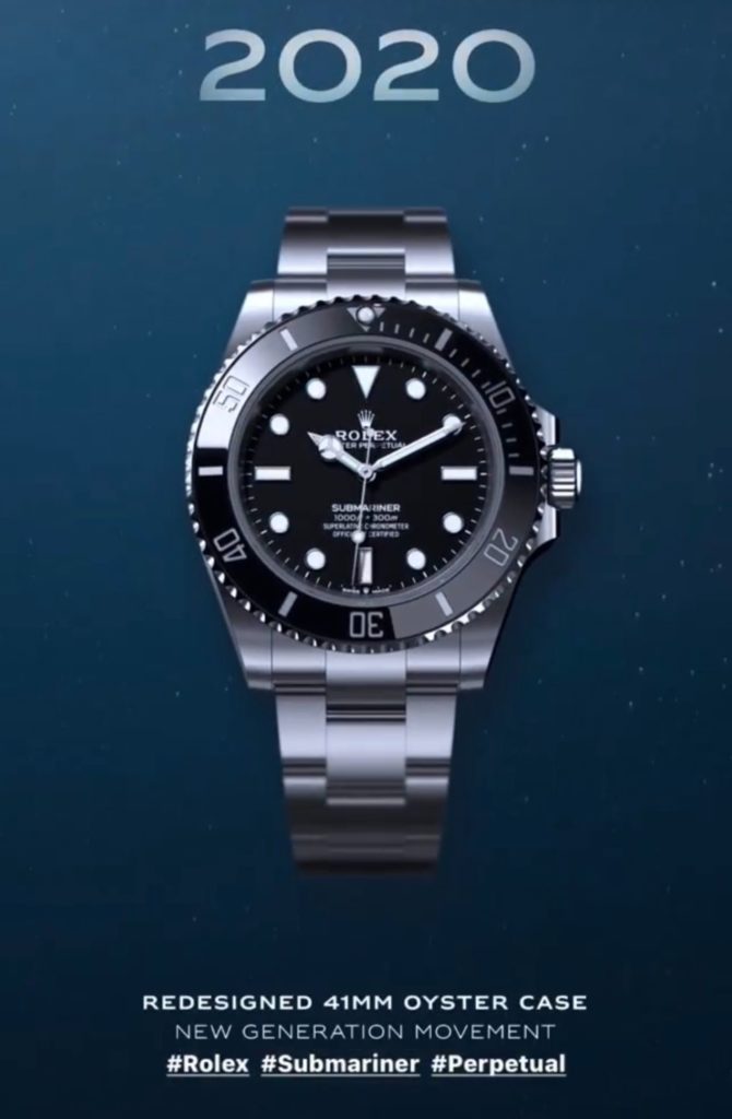 Dernière née des Rolex Submariner, la ref 124060 apparue en 2020.